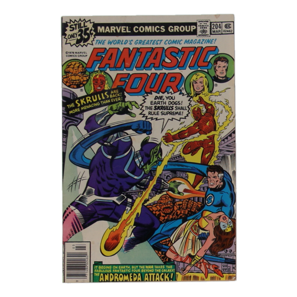 1979 "Fantastic Four" Issue #204 Marvel Comic Book at PristineAuction.com