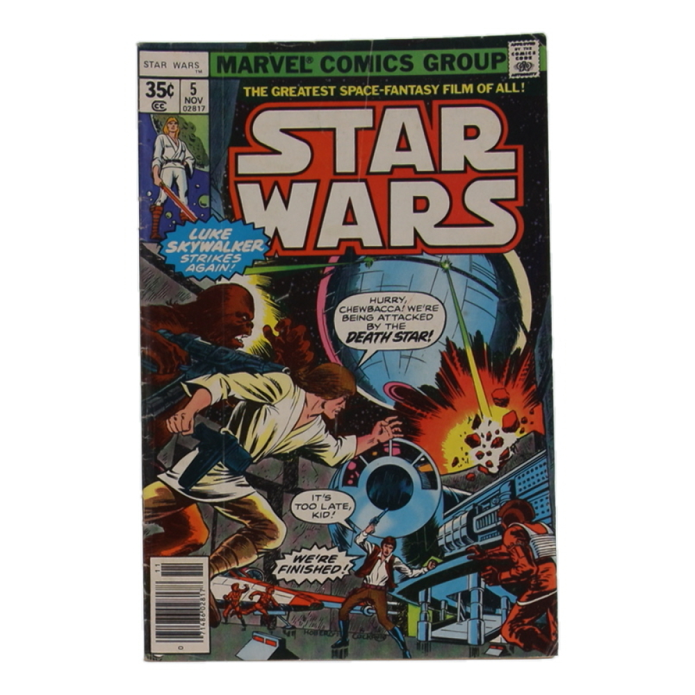 1977 "Star Wars" Issue #5 Marvel Comic Book at PristineAuction.com