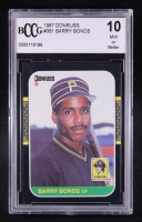Barry Bonds 1987 Donruss #361 RC (BCCG 10) at PristineAuction.com