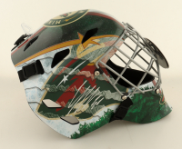Jesper Wallstedt Signed Minnesota Wild Goalie Mask (JSA) at PristineAuction.com
