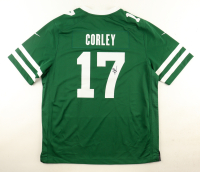 Malachi Corley Signed Jets Nike Authentic Jersey (Beckett) at PristineAuction.com