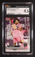 Lionel Messi 2025 Topps Now MLS #1 (CGC 9.5) at PristineAuction.com