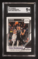 Victor Wembanyama 2024-25 Donruss Press Proof Purple #6 #097/199 (SGC 9) at PristineAuction.com