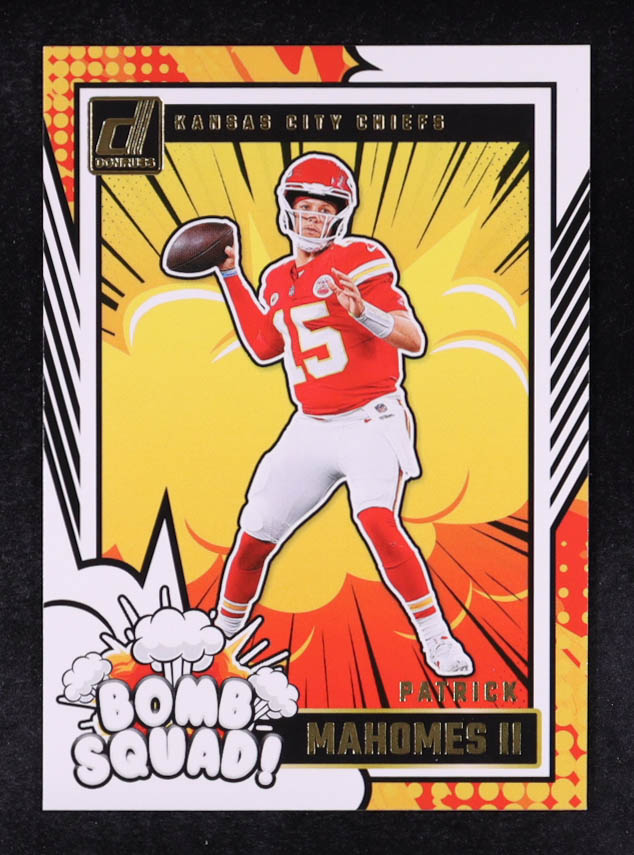Patrick Mahomes II 2024 Donruss Bomb Squad #33 at PristineAuction.com Patrick Mahomes II 2024 Donruss Bomb Squad #33 at PristineAuction.com