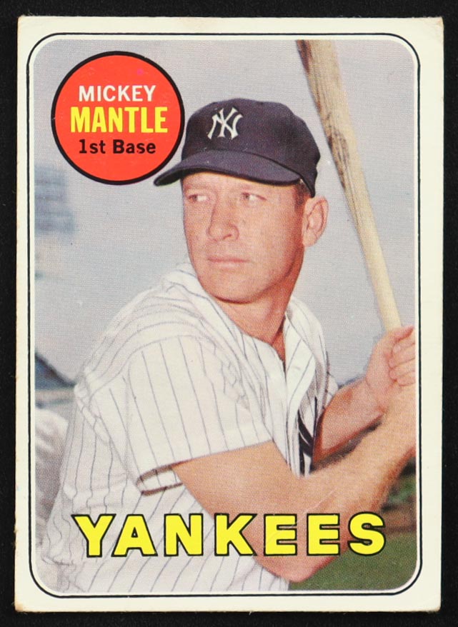 Mickey Mantle 1969 Topps #500 at PristineAuction.com Mickey Mantle 1969 Topps #500 at PristineAuction.com