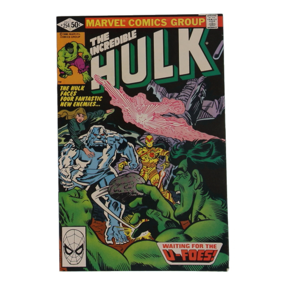 1980 "The Incredible Hulk" Issue #254 Marvel Comic Book at PristineAuction.com