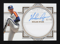 Nolan Ryan 2022 Topps Definitive Collection Relic Auto #DARC-NR #02/40 at PristineAuction.com