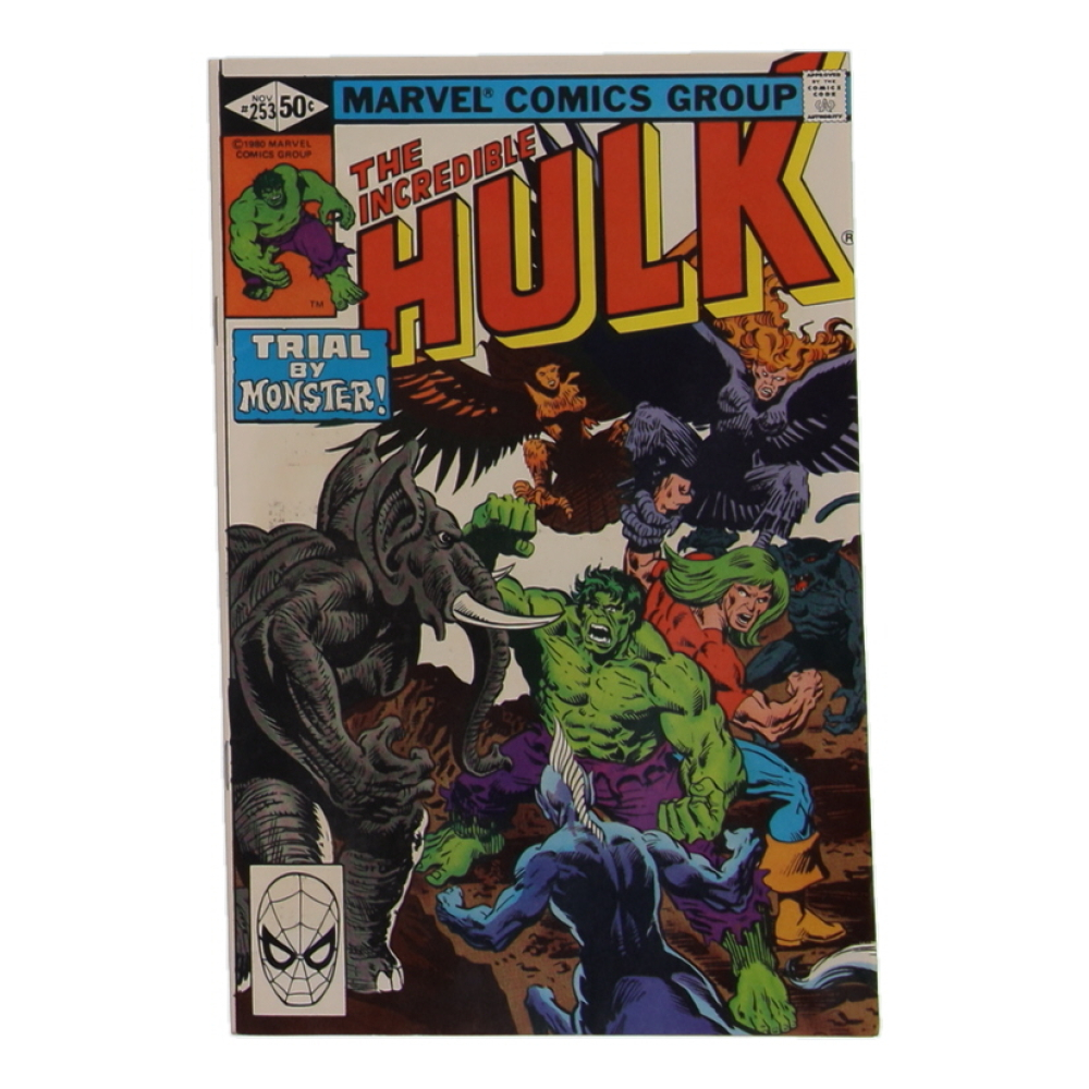 1980 "The Incredible Hulk" Issue #253 Marvel Comic Book at PristineAuction.com