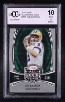 Joe Burrow 2020 SAGE All Rookie Team #RT1 RC (BCCG 10) at PristineAuction.com