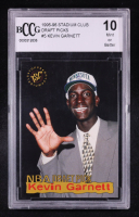 Kevin Garnett 1995-96 Stadium Club Draft Picks #5 RC (BCCG 10) at PristineAuction.com