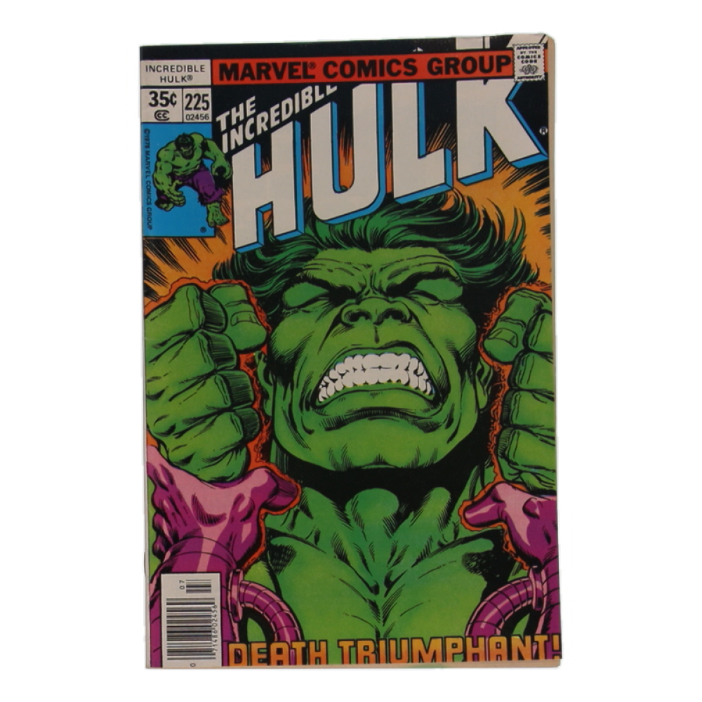 1978 "The Incredible Hulk" Issue #225 Marvel Comic Book at PristineAuction.com