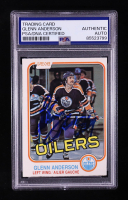 Glenn Anderson Signed 1981-82 O-Pee-Chee #108 RC (PSA) at PristineAuction.com