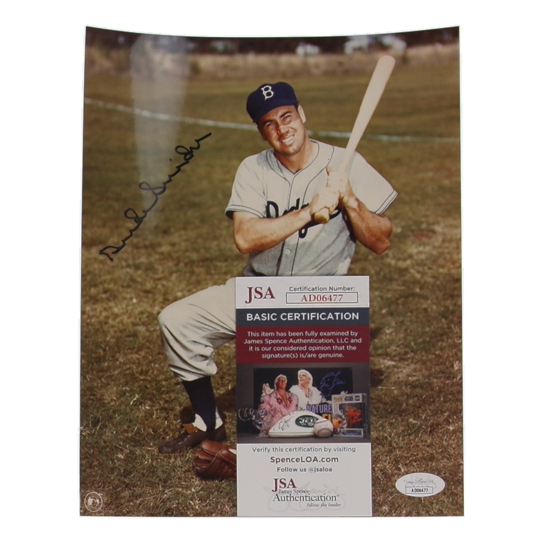 Duke Snider Signed Dodgers 8x10 Photo (JSA) at PristineAuction.com Duke Snider Signed Dodgers 8x10 Photo (JSA) at PristineAuction.com