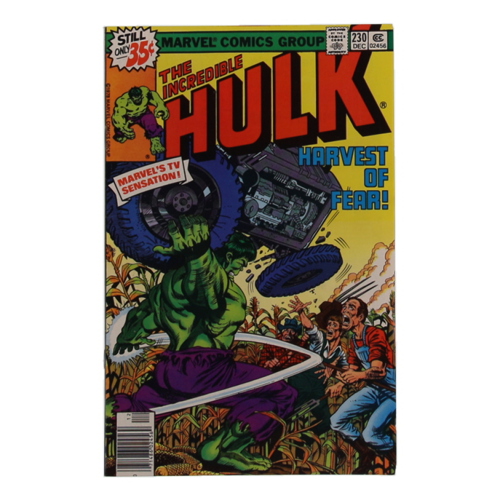 1978 "The Incredible Hulk" Issue #230 Marvel Comic Book at PristineAuction.com