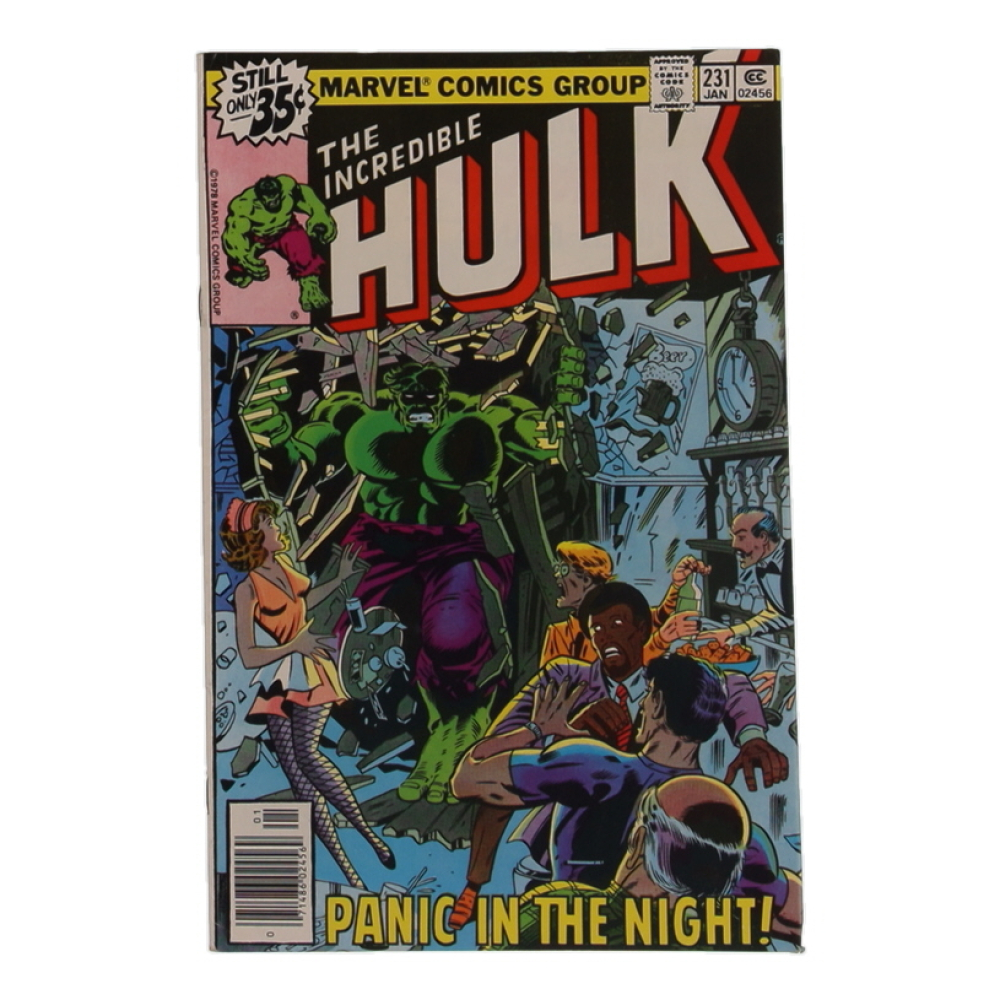 1979 "The Incredible Hulk" Issue #231 Marvel Comic Book at PristineAuction.com