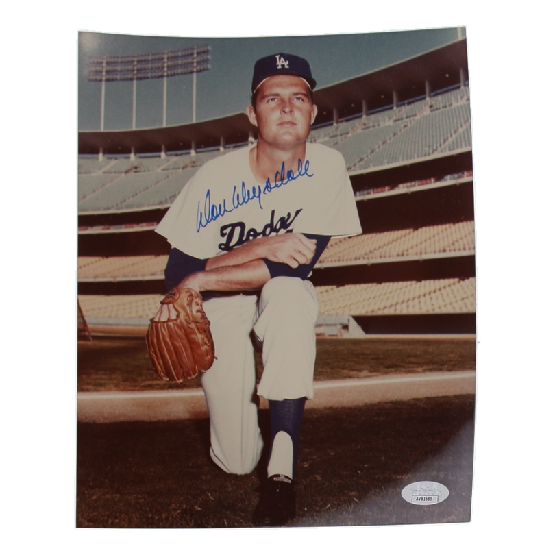 Don Drysdale Signed Dodgers 8x10 Photo (JSA) at PristineAuction.com Don Drysdale Signed Dodgers 8x10 Photo (JSA) at PristineAuction.com