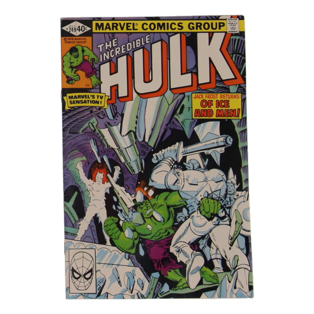 1980 "The Incredible Hulk" Issue #249 Marvel Comic Book at PristineAuction.com