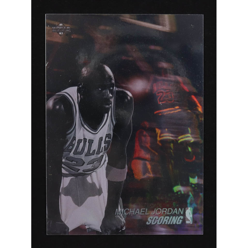 Michael Jordan 1992-93 Upper Deck Award Winner Holograms Scoring #AW1 at PristineAuction.com