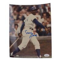 Ernie Banks Signed Cubs 8x10 Photo (JSA) at PristineAuction.com