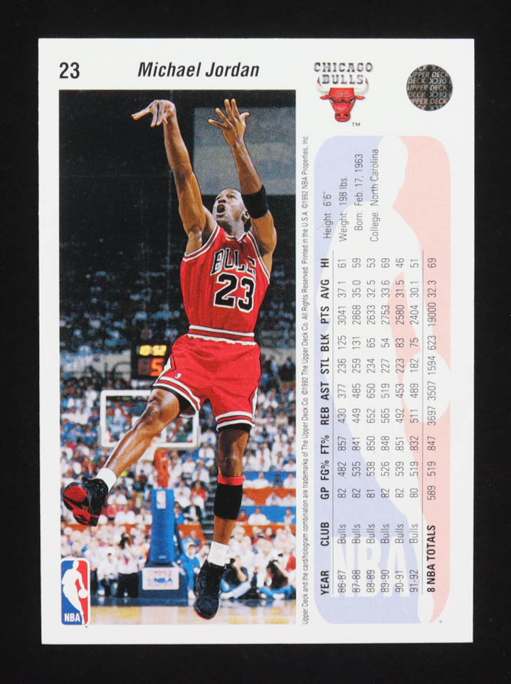 Michael Jordan 1992-93 Upper Deck #23 at PristineAuction.com Michael Jordan 1992-93 Upper Deck #23 at PristineAuction.com