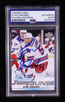 Ryan Lindgren Signed 2019-20 Upper Deck #459 YG RC (PSA) at PristineAuction.com