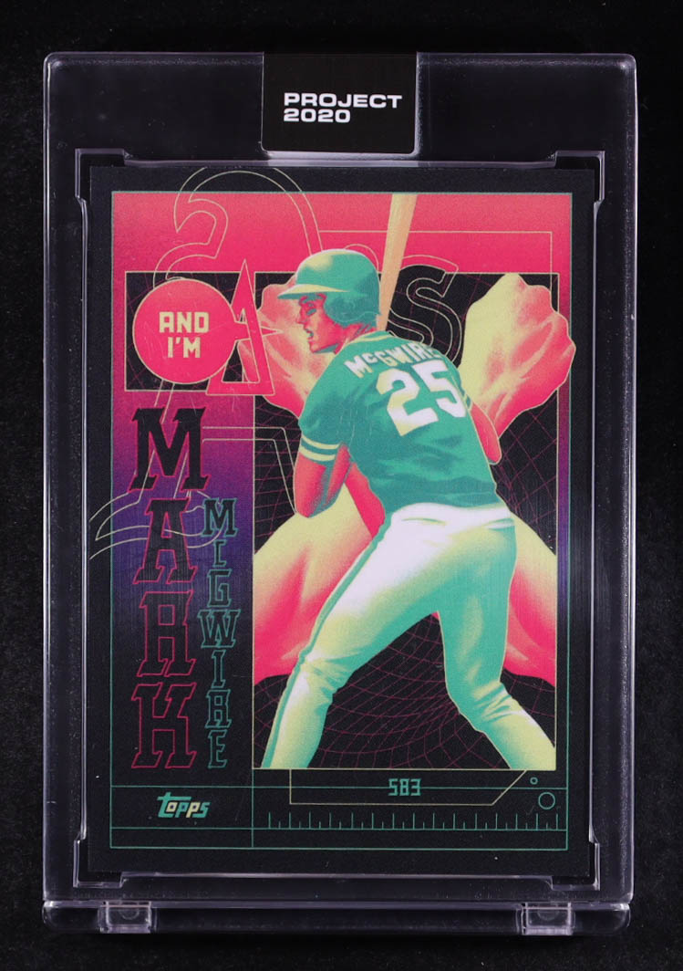 Mark McGwire 2020 Topps Project 2020 #276 Matt Taylor at PristineAuction.com Mark McGwire 2020 Topps Project 2020 #276 Matt Taylor at PristineAuction.com