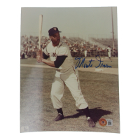 Monte Irvin Signed Giants 8x10 Photo (Beckett) at PristineAuction.com