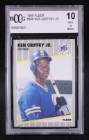 Ken Griffey Jr. 1989 Fleer #548 RC (BCCG 10) at PristineAuction.com
