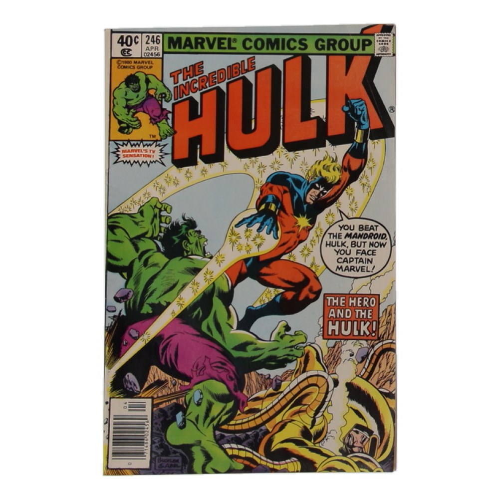 1980 "The Incredible Hulk" Issue #246 Marvel Comic Book at PristineAuction.com