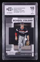 Bobby Witt Jr. 2019 Panini Contenders Draft Picks School Colors #4 (BCCG 10) at PristineAuction.com