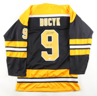 Johnny Bucyk Signed Jersey Inscribed "H.O.F. 1981" (JSA) at PristineAuction.com