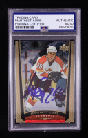 Martin St. Louis Signed 1998-99 Upper Deck Gold Reserve #234 RC (PSA) at PristineAuction.com