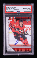 Tim Stutzle Signed 2020-21 Upper Deck '05-06 Upper Deck Tribute #T81 YG RC (PSA) at PristineAuction.com