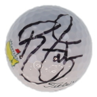 Rickie Fowler Signed Masters Logo Golf Ball (Beckett) at PristineAuction.com
