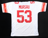 Darius Muasau Signed Jersey (Beckett) at PristineAuction.com
