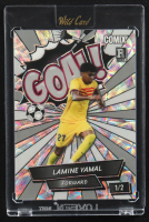 Lamine Yamal 2024 Wild Card Comix GOAL! Silver Kaleidoscope #ACBLG-LY08 #1/2 RC at PristineAuction.com