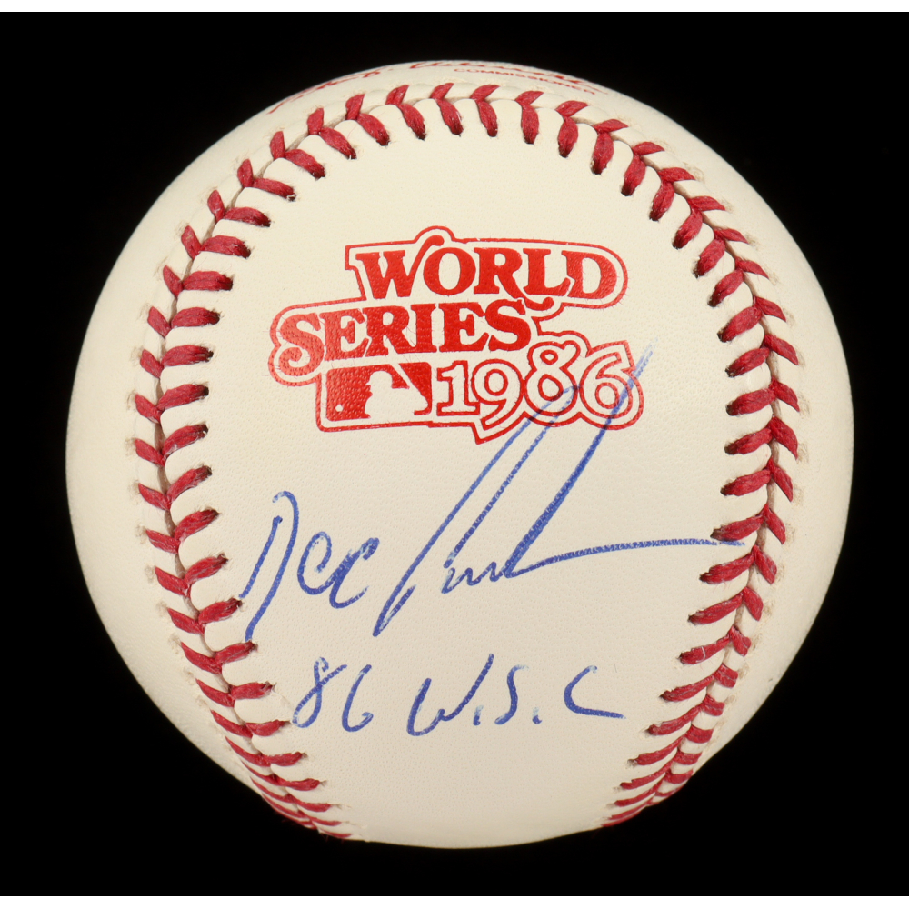 Dwight "Doc" Gooden Signed 1986 World Series Baseball Inscribed "86 W.S.C." (USA SM) at PristineAuction.com