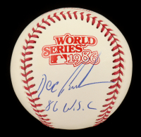 Dwight "Doc" Gooden Signed 1986 World Series Baseball Inscribed "86 W.S.C." (USA SM) at PristineAuction.com