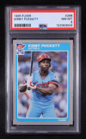 Kirby Puckett 1985 Fleer #286 RC (PSA 8) at PristineAuction.com