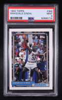 Shaquille O'Neal 1992-93 Topps #362 RC (PSA 9) at PristineAuction.com