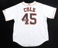 Gerrit Cole Signed Astros Majestic Authentic Jersey (MLB) at PristineAuction.com