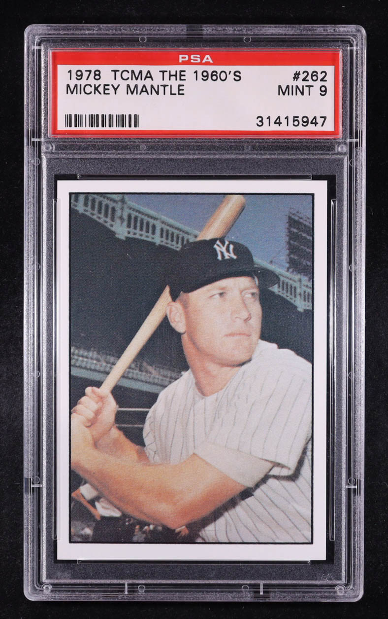 Mickey Mantle 1978 TCMA 60'S #262 (PSA 9) at PristineAuction.com Mickey Mantle 1978 TCMA 60'S #262 (PSA 9) at PristineAuction.com