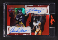 Jack Ham / James Harrison 2025 Leaf Metal Halloween Dual Autographs Prismatic Blood #DA14 #2/5 at PristineAuction.com