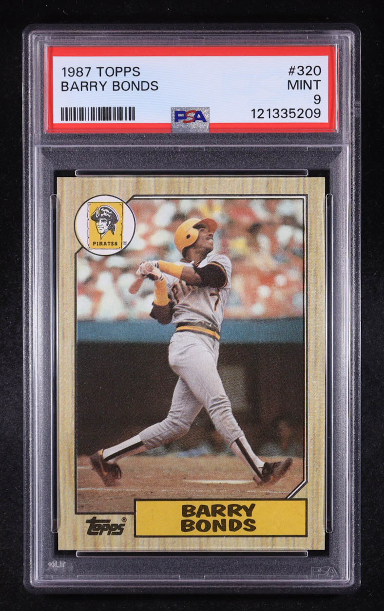 Barry Bonds 1987 Topps #320 RC (PSA 9) at PristineAuction.com Barry Bonds 1987 Topps #320 RC (PSA 9) at PristineAuction.com
