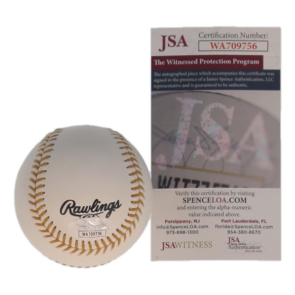 Rafael Palmeiro Signed Gold Glove Award Baseball Inscribed "3x GG" (JSA) at PristineAuction.com Rafael Palmeiro Signed Gold Glove Award Baseball Inscribed "3x GG" (JSA) at PristineAuction.com
