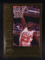 Michael Jordan 1997 Upper Deck 22KT Gold Photo Facsimile Signature 8 Time Scoring Champ #04324/10000 at PristineAuction.com