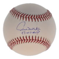Paul Molitor Signed OML Baseball Inscribed "93 W.S. MVP" (JSA) at PristineAuction.com