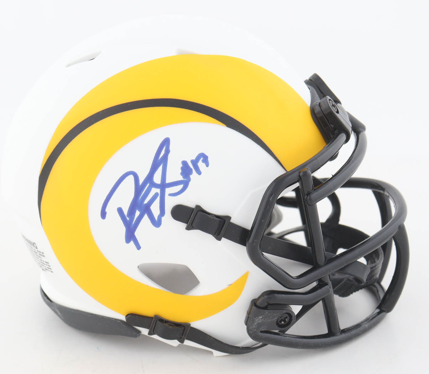 Robert Woods Signed Rams Lunar Eclipse Alternate Speed Mini Helmet (Radtke) at PristineAuction.com Robert Woods Signed Rams Lunar Eclipse Alternate Speed Mini Helmet (Radtke) at PristineAuction.com