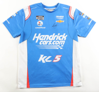 Kyle Larson Signed NASCAR Hendrick Motorsports Authentic Racing Shirt (Beckett) at PristineAuction.com