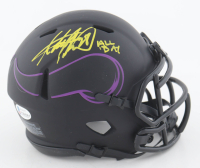 Adrian Peterson Signed Vikings Eclipse Alternate Speed Mini Helmet Inscribed "All Day" (Beckett) at PristineAuction.com